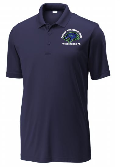 Fighting Wolverine Band Polo (Embroidered)