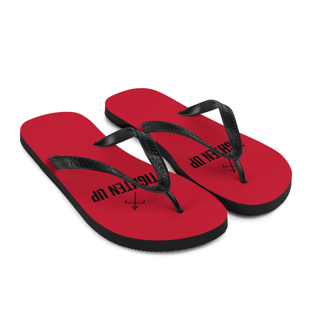 Tighten Flip-Flops (Summer Red Demon)