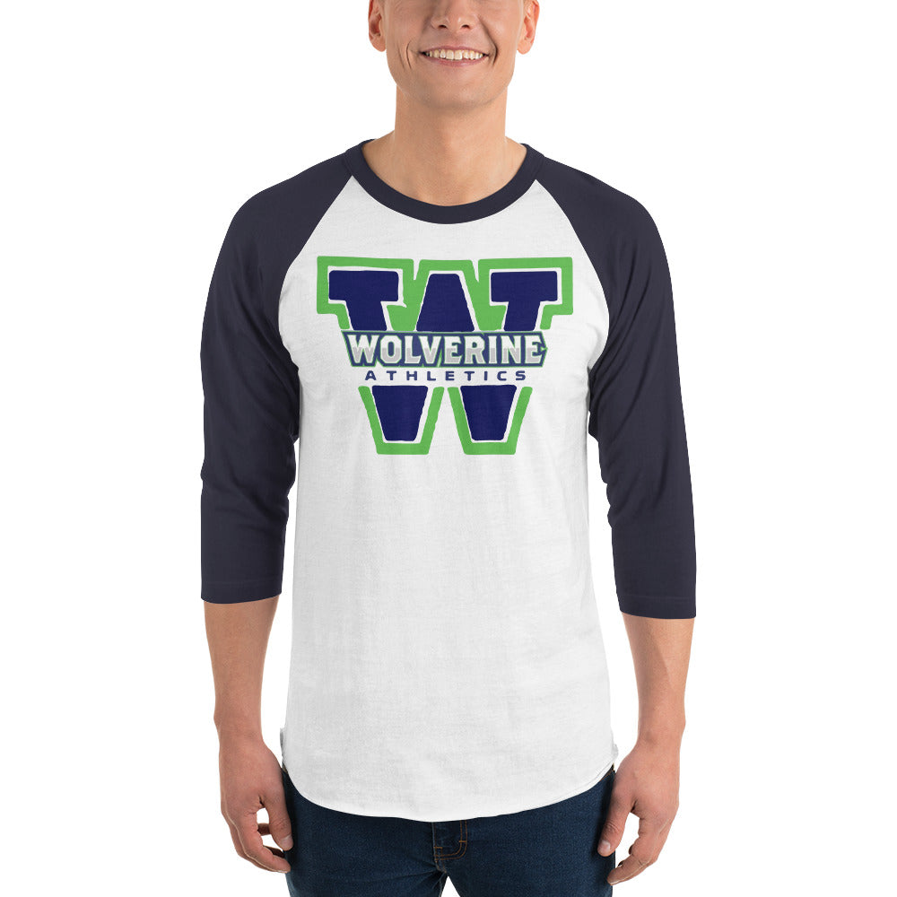 WW Athletics 3/4 sleeve raglan shirt