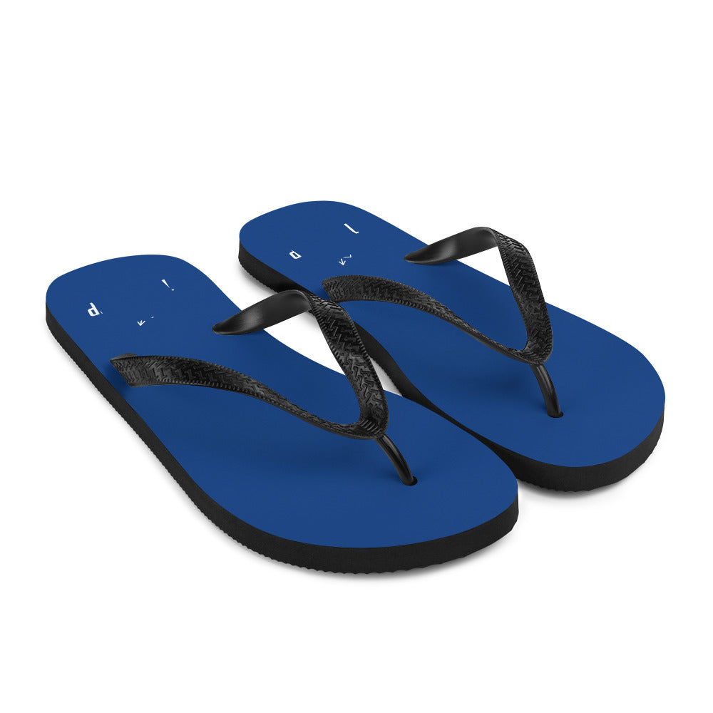 Tighten Up Flip-Flops (Summer Beach Blue)